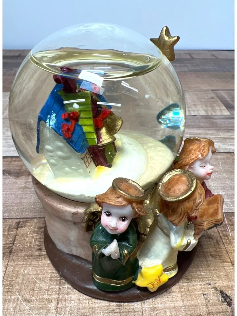 Vintage Christmas Snow Globe Collectible Decoration
